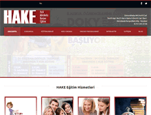 Tablet Screenshot of hakeegitim.com